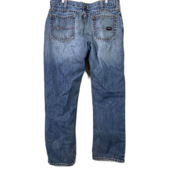 Ariat FR Jeans Men 38x 34 - fits 37x 33.5 M3 CAT2 Loose Fit Welding * Stained - Picture 3 of 15